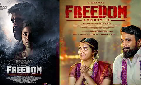 சசிகுமார் நடித்த Freedom படத்தின் ரிலீஸ் தேதி அறிவிப்பு