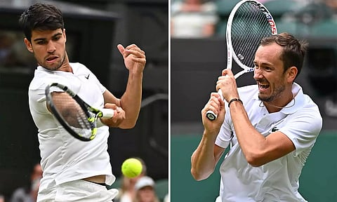 இத்தாலி ஓபன் டென்னிஸ்: 2வது சுற்றில் மெத்வதேவ், அல்காரஸ் வெற்றி