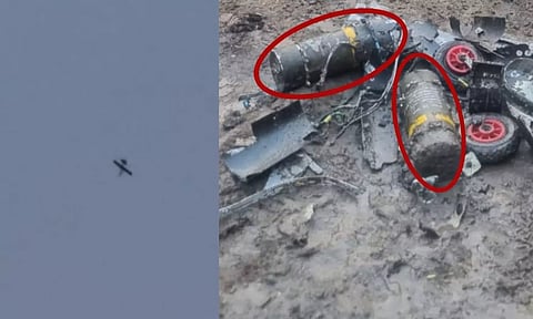 பாகிஸ்தான் டிரோன்களை சுட்டு வீழ்த்திய இந்திய ராணுவம்- வீடியோ