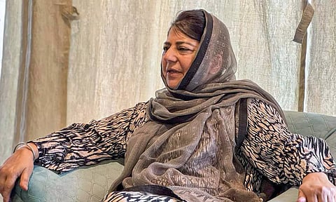 பதற்றத்தை தணிப்பதற்கான முதல் படியை இந்தியா எடுக்க வேண்டும்: மெகபூபா முஃப்தி