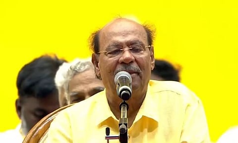 உன்னை நீ திருத்திக்கொள். இல்லை என்றால் கட்சிப் பொறுப்பிலேயே இருக்க முடியாது - ராமதாஸ் பேச்சு