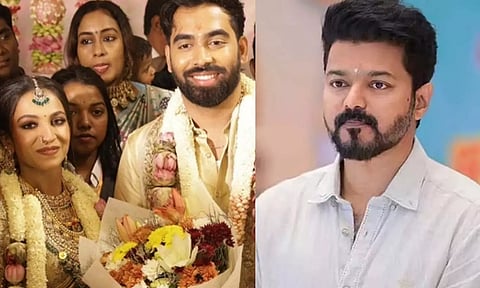 ஐசரி கணேஷின் மகள்- மருமகனுக்கு ஸ்பெஷல் விருந்து வைக்கும் விஜய்