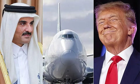 இலவசமாக தருவதை வேண்டாம் என்று சொல்ல நான் முட்டாளா?.. கத்தார் வழங்கும் சொகுசு விமானத்தை  ஏற்கிறார் டிரம்ப்