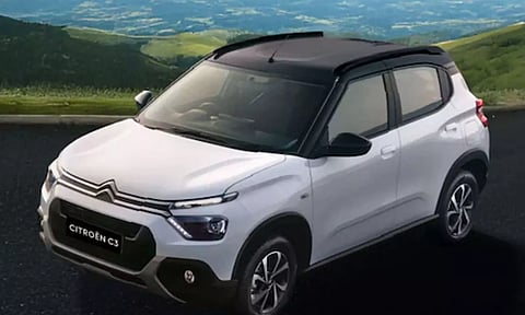 28 கி.மீ. மைலேஜ் வழங்கும் சிட்ரோயன் கார் இந்தியாவில் அறிமுகம்