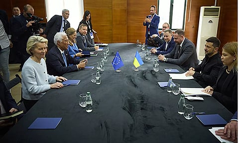 உக்ரைனுக்கு ராணுவ ஆதரவை வலுப்படுத்த வேண்டும்: அதிபர் ஜெலன்ஸ்கி வலியுறுத்தல்