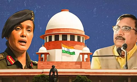 சோபியா குரேஷியை இழிவாக பேசிய அமைச்சர்: மன்னிப்பை ஏற்க முடியாது என உச்சநீதிமன்றம் காட்டம்..!