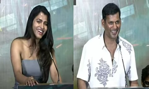 திருமண தேதியை அறிவித்த நடிகர் விஷால்- சாய் தன்ஷிகா