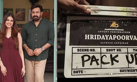 துடரும் வெற்றியை தொடர்ந்து மோகன்லாலின் `ஹிருதயபூர்வம்' படப்பிடிப்பு நிறைவு