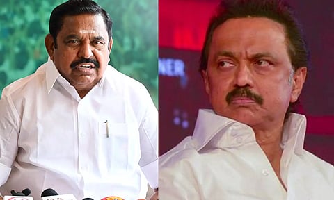 ரெய்டின்போது வெள்ளைக் குடை காட்டினீர்களே அப்போது தவழ்ந்து சென்றீர்களா? ஊர்ந்து சென்றீர்களா?- இ.பி.எஸ்