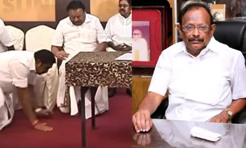 "படுத்தே விட்டாரய்யா..." என்ற சொல்லுக்கு மொத்த உருவமே கூவத்தூர் பழனிசாமிதானே..!- அமைச்சர் ரகுபதி