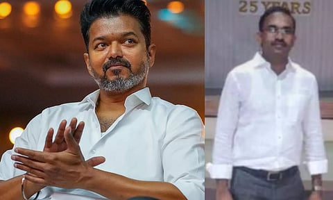 த.வெ.க.வில் இணையும் முன்னாள் ஐ.ஆர்.எஸ் அதிகாரி! - பொதுச்செயலாளர் பதவி வழங்க வாய்ப்பு?