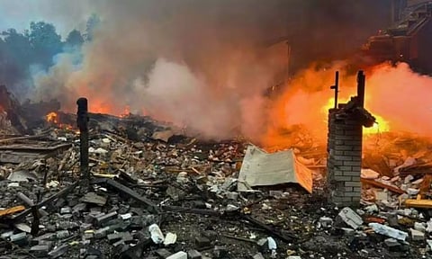 298 டிரோன்கள்.. 69 ஏவுகணைகள் - உக்ரைன் மீது ரஷியா மிகப்பெரிய வான் தாக்குதல் - 12 பேர் பலி