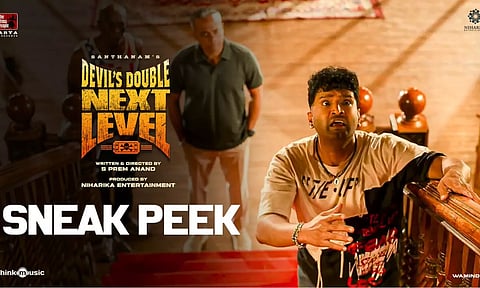 சந்தானத்தின் DD Next Level படத்தின் ஸ்னீக் பீக் காட்சி வெளியீடு