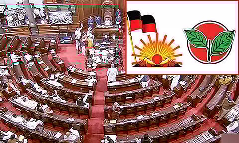 பாராளுமன்ற மேல்சபை எம்.பி. தேர்தல்: தி.மு.க - அ.தி.மு.க.வில் கடுமையான போட்டி