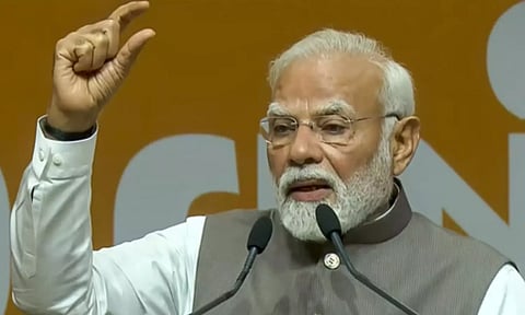 250 ஆண்டுகளாக நம்மை ஆண்டவர்களை முந்தியுள்ளோம்.. இந்தியா உலகின் 4வது பெரிய பொருளாதாரம் - பிரதமர் மோடி