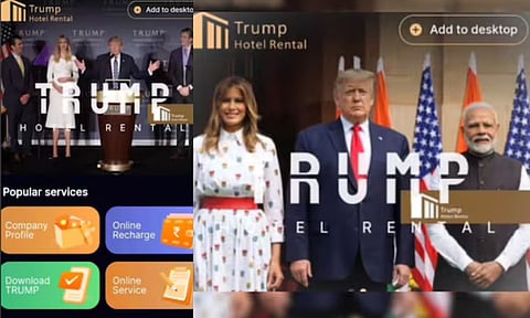 முதலீடு செய்ய அழைக்கும்  டிரம்ப்: AI விளம்பரம்.. போலி செயலி - ரூ.2 கோடி அபேஸ் - 200 பேர் தலையில் துண்டு