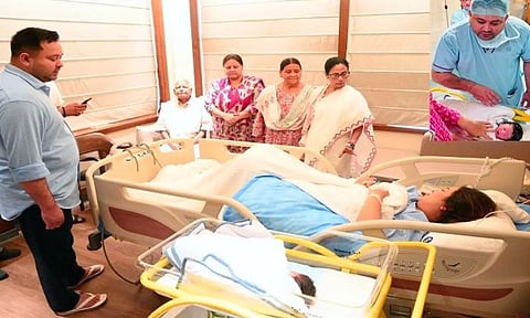 ஆண் குழந்தைக்கு தந்தை ஆன தேஜஸ்வி.. நேரில் சென்று வாழ்த்திய மம்தா பானர்ஜி!