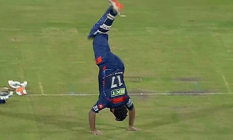 சதம் அடித்ததும் பல்டி அடித்து கொண்டாடிய ரிஷப் பண்ட்: வைரலாகும் வீடியோ