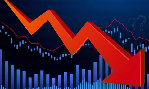 தொடர்ந்து 2ஆவது நாளாக சரிவை சந்தித்த பங்குச் சந்தை..!