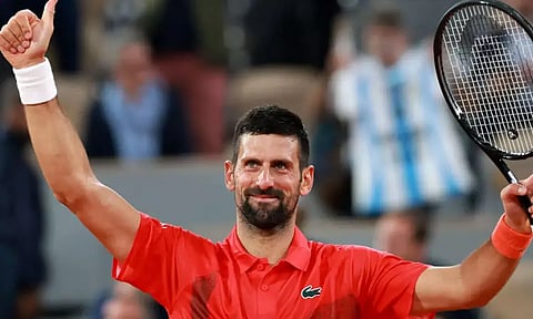 பிரெஞ்சு ஓபன் டென்னிஸ்: 3வது சுற்றுக்கு முன்னேறிய ஜோகோவிச், ரூப்லெவ்