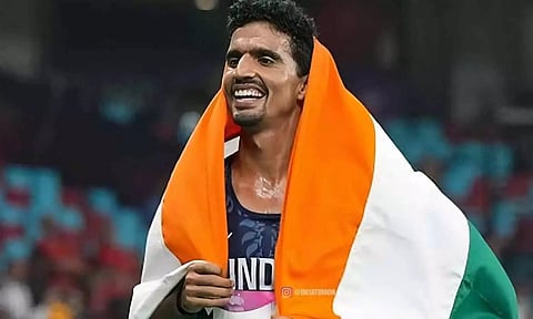 ஆசிய தடகள போட்டி: 2-வது தங்கப்பதக்கம் வென்ற இந்திய வீரர் குல்வீர் சிங்