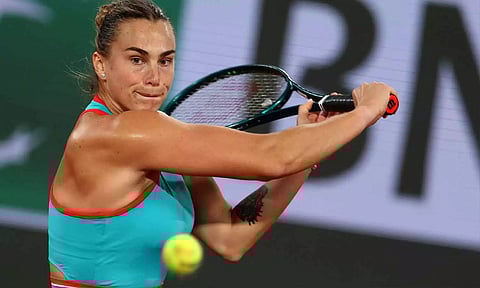 பிரெஞ்சு ஓபன் டென்னிஸ்: சபலென்கா 4-வது சுற்றுக்கு முன்னேற்றம்