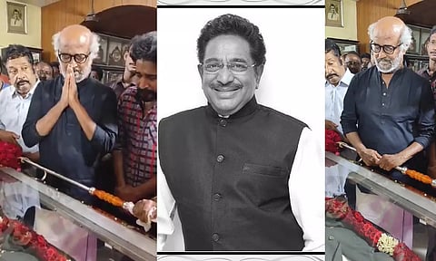 `அவருடைய இழப்பு பேரிழப்பு' - ராஜேஷ் உடலிற்கு அஞ்சலி செலுத்திய ரஜினி