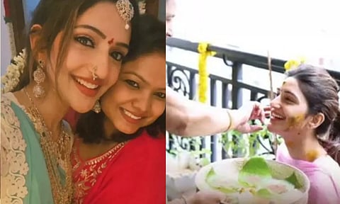 எனக்கு முக்கியமான நாள்: திருமண கோலத்தில் ஸ்ரீ லீலா - ரசிகர்கள் அதிர்ச்சி!