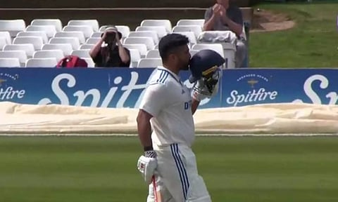 இங்கிலாந்து லயன்ஸ் அணிக்கு எதிரான பயிற்சி போட்டியில் இரட்டை சதம் விளாசிய கருண் நாயர்