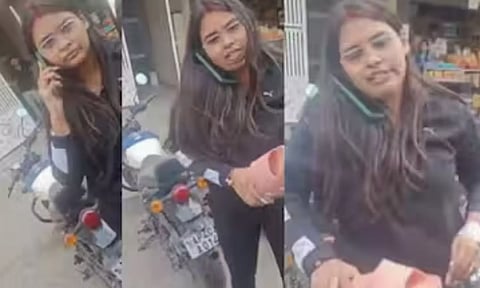 பெங்களூரு: ஆட்டோ ஓட்டுனரை செருப்பால் அடித்த இளம்பெண் - வீடியோ வைரல்