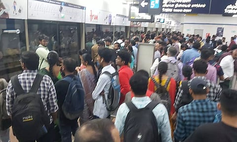 மே மாதத்தில் 89.09 லட்சம் பயணிகள் மெட்ரோ ரெயிலில் பயணம்...