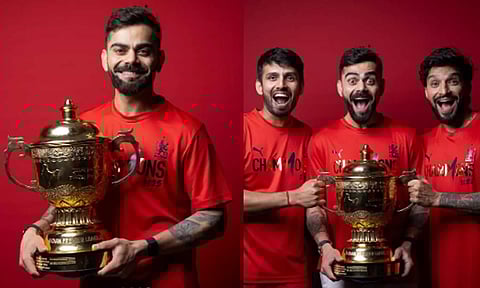 18 ஆண்டுகள் காத்திருக்க வைத்துவிட்டாயே... IPL கோப்பையை வென்றது குறித்து உருக்கமாக பதிவிட்ட கோலி