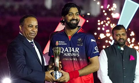 இறுதிப்போட்டியில் 2-வது முறை ஆட்ட நாயகன் விருது.. முதல் வீரராக குர்ணால் பாண்ட்யா சாதனை