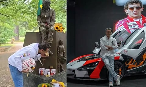 அயர்டன் சென்னா ரேஸ் கார் வாங்கிய அஜித்.. விலையை கேட்டால் தல சுத்தும்!