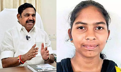 ராஜேஸ்வரிக்கு எனது இதயங்கனிந்த வாழ்த்துகள்.. எடப்பாடி பழனிசாமி