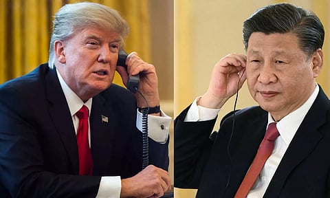 ஜி ஜின்பிங் உடன் பேசிய டொனால்டு டிரம்ப்: மீண்டும் அமெரிக்கா- சீனா இடையே வர்த்தக பேச்சுவார்த்தை