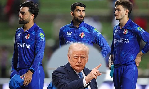 டிரம்ப் போட்ட தடை:  ஆப்கானிஸ்தான் வீரர்கள் விளையாடுவதில் சிக்கல்