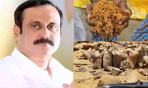 5 ஆண்டுகளில் ரூ.840 கோடி மதிப்புள்ள நெல்  சேதம்: தி.மு.க. அரசே பொறுப்பேற்க வேண்டும் - அன்புமணி