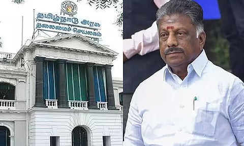 அரசு மருத்துவக் கல்லூரிகளில் கூடுதல் மருத்துவ இடங்களுக்கு அனுமதி மறுப்பு- தி.மு.க. அரசுக்கு ஓ.பி.எஸ். கண்டனம்