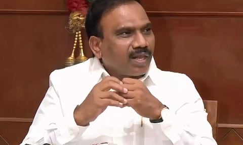 தி.மு.க.வை பார்த்து அமித்ஷாவுக்கு தான் ஷாக் அடிக்கிறது - ஆ.ராசா