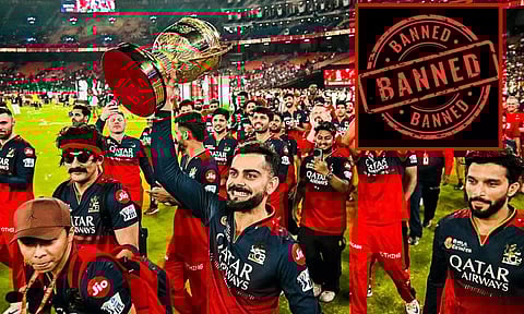 IPL 2026-ல் RCB அணிக்கு தடை? - ரசிகர்கள் அதிர்ச்சி