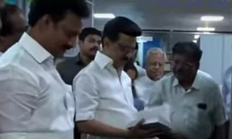 சென்னை புத்தக பூங்காவை திறந்து வைத்தார் முதலமைச்சர் மு.க.ஸ்டாலின்