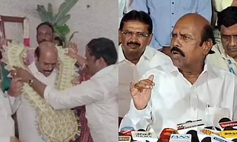 த.வெ.க. நிர்வாகி இல்ல நிகழ்வில் கலந்து கொண்டது குறித்து அமைச்சர்  எ.வ.வேலு விளக்கம்