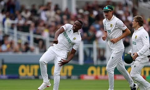 WTC இறுதிப்போட்டி: ரபாடா, யான்சன் அபாரம்- 67 ரன்னுக்குள் 4 விக்கெட்டை இழந்து ஆஸ்திரேலியா திணறல்..!