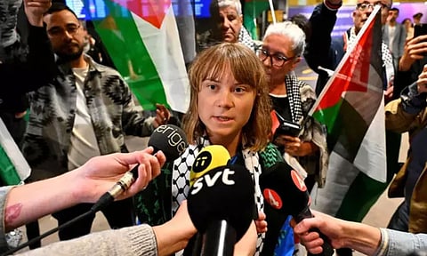 இஸ்ரேல் ராணுவத்திற்கு பயப்படவில்லை, இனப்படுகொலை குறித்த உலகின் மௌனத்திற்கே பயப்படுகிறேன் - கிரேட்டா