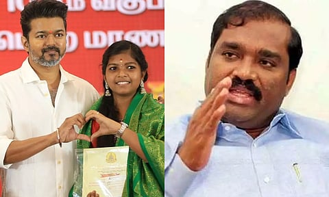 கட்டிப்பிடிப்பது தமிழர் கலாசாரம் இல்லை: விஜய் மன்னிப்பு கேட்க வேண்டும் - வேல்முருகன்