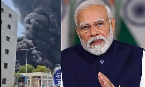 அகமதாபாத் விமான விபத்து குறித்து கேட்டறிந்தார் பிரதமர் மோடி