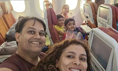 லண்டனில் குடியேற குடும்பத்துடன் புறப்பட்ட மருத்துவர்.. மனைவி, 3 குழந்தைகளுடன் விமான விபத்தில் பலி