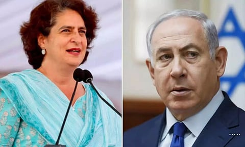 காசா மக்களை பாதுகாக்கும் ஐநா சபை வாக்கெடுப்பை புறக்கணித்த  இந்தியா- பிரியங்கா காந்தி கண்டனம்