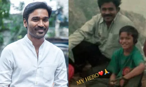 My Appa My Hero..! தனுஷின் தந்தையர் தின நெகிழ்ச்சி  பதிவு